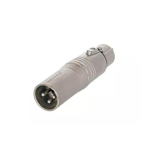 Neutrik NA3M5F XLR Adaptor - 3P Han -> 5P Hun